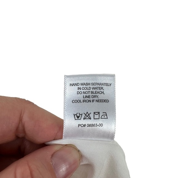 Show Me Your Mumu Sz L Women's White Poof Sleeve Smocked Odette Midi Dress NWT - Picture 9 of 16